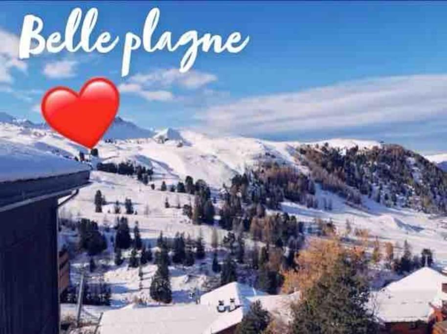 Appartement Belle Plagne Et Parking La Plagne Kültér fotó